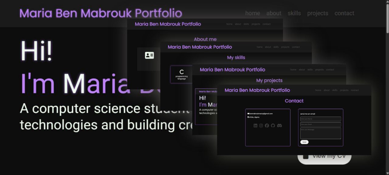 My portfolio website